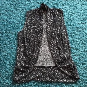 Leopard Print Cardigan